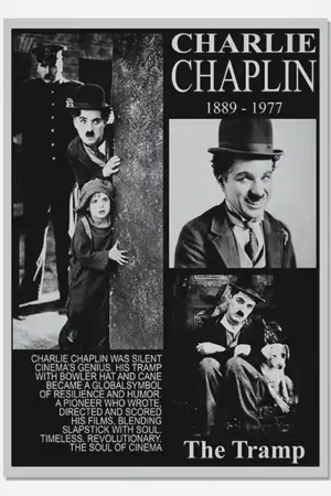 Charlie Chaplin Tribute Printable Poster by Seeress
