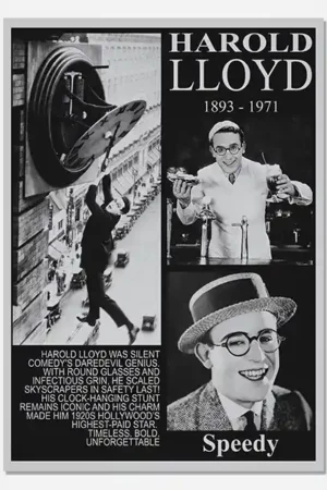 Harold LLoyd printable art by Seeress
