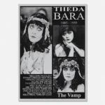 Theda Bara printable art poster