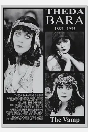 Theda Bara printable art poster