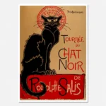 Tournée du Chat Noir printable art