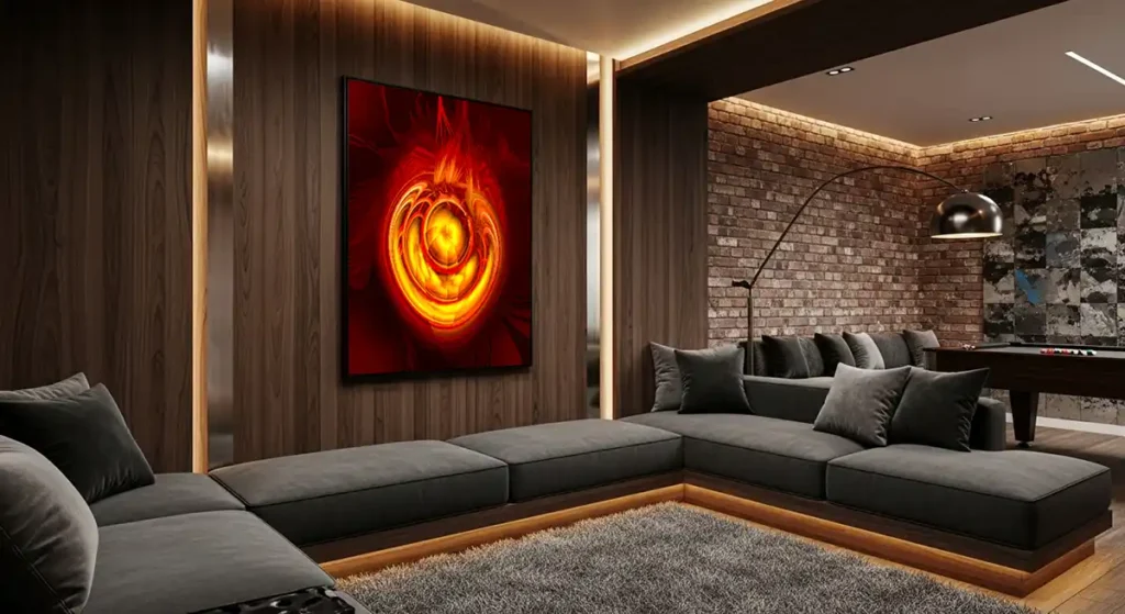 Energetic Dragonheart Art Print by Michael Paul Bennett