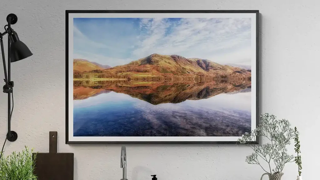 Reflections in Buttermere Art Print by Michael Paul Bennett