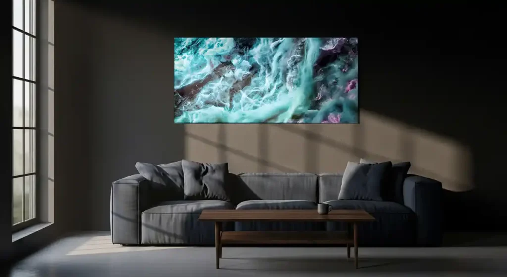 Smoke by Duncan Young in Living Room in Evening