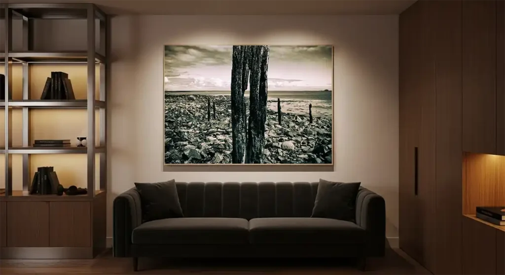 The End by Seeress displayed in Living Room
