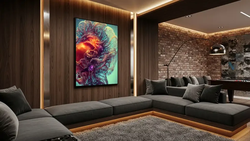 Whispers from the Twilight Zone Art Print in Games Room