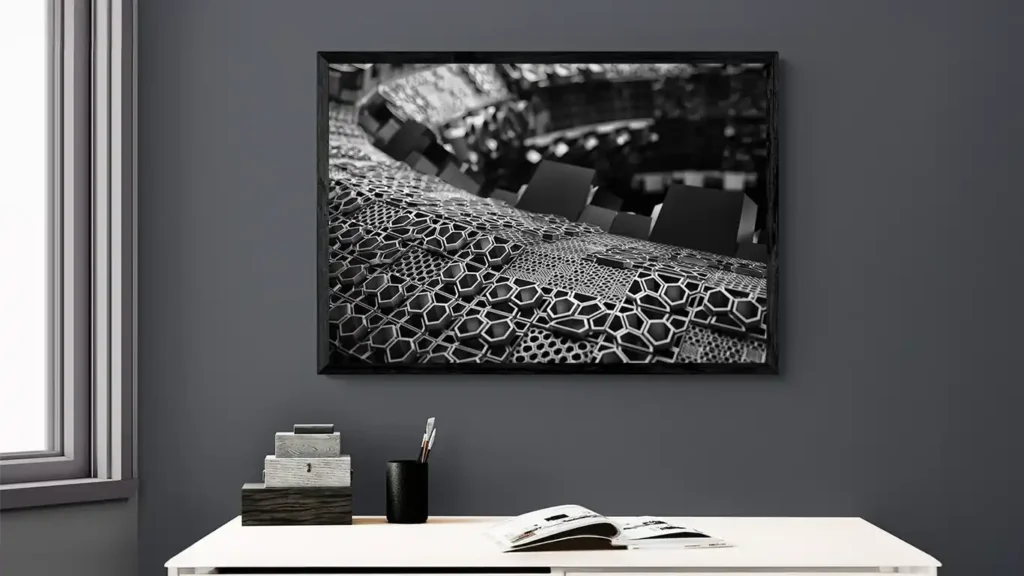 Geometric Print for the Deep Thinker by Duncan Young