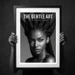 Hands holding The Defiant Crown Print by Rex and Co