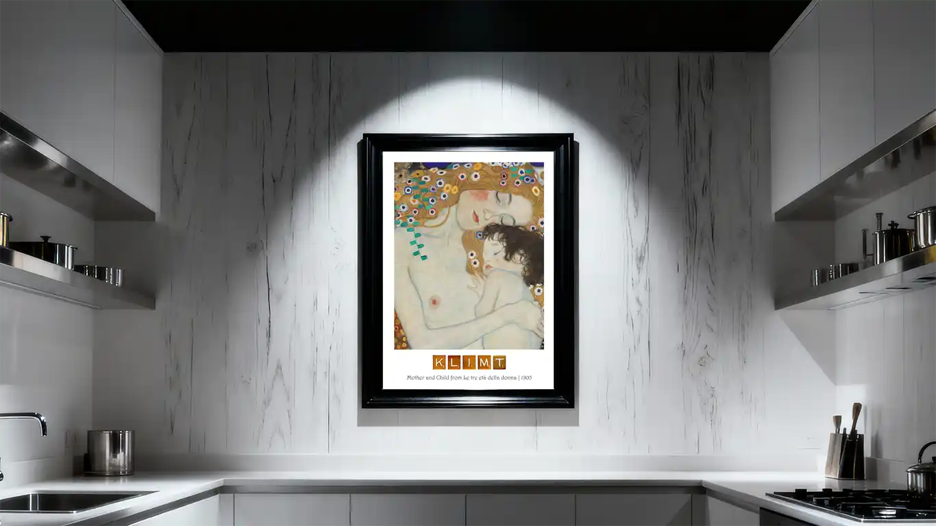 Klimt digital print for the Sanctuary Seeker