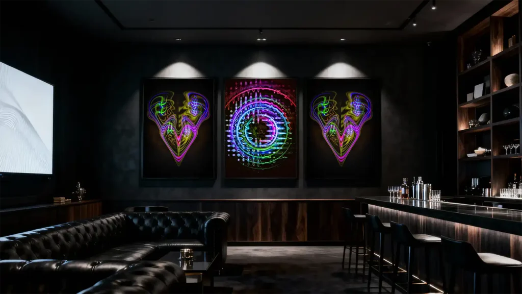 Michael Paul Bennett's stunning luminous art digital prints