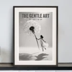 Of Letting Go Digital Print in Frame