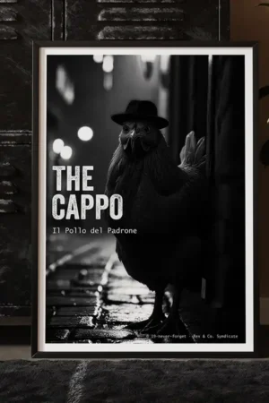 The Cappo in black frame