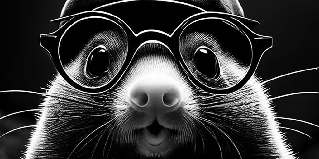 The Mole Digital Art Print Close Up