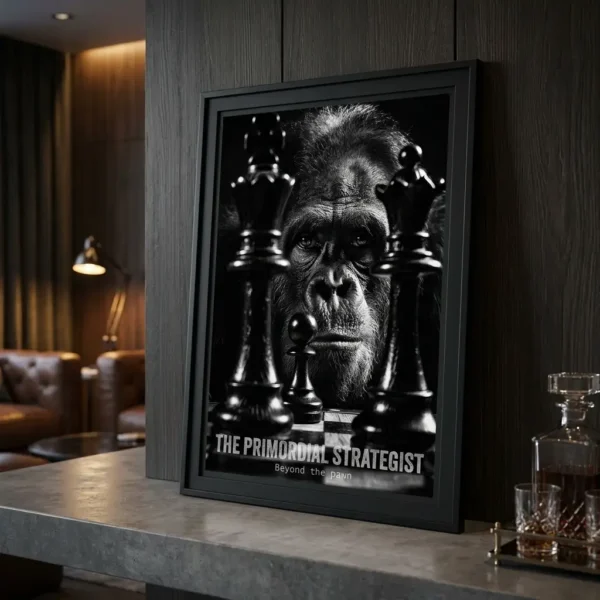 Beyond the Pawn print in bar