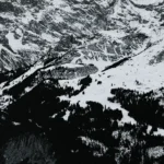 Mannlichen to Lauternbrunnen Landscape Close Up