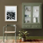 Mannlichen to Lauternbrunnen Print next to green cabinet