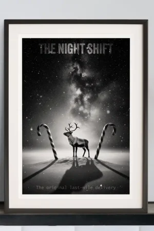 The Night Shift in black frame