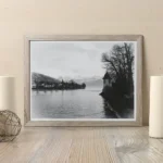 Thun Alps View with candles